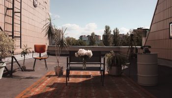 Погодинна оренда тераси на даху у Києві • 2024 • RoomRoom 5