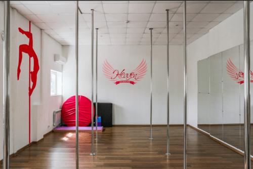 Pink Heaven - танцювальна студія з пілонами біля метро Академмістечко • 2024 • RoomRoom 2